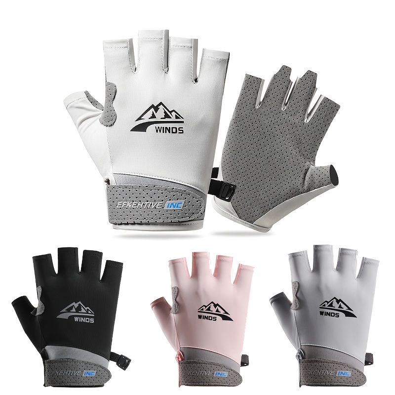 Spearfishing Glove - Fingerless Gloves for Men Women UV