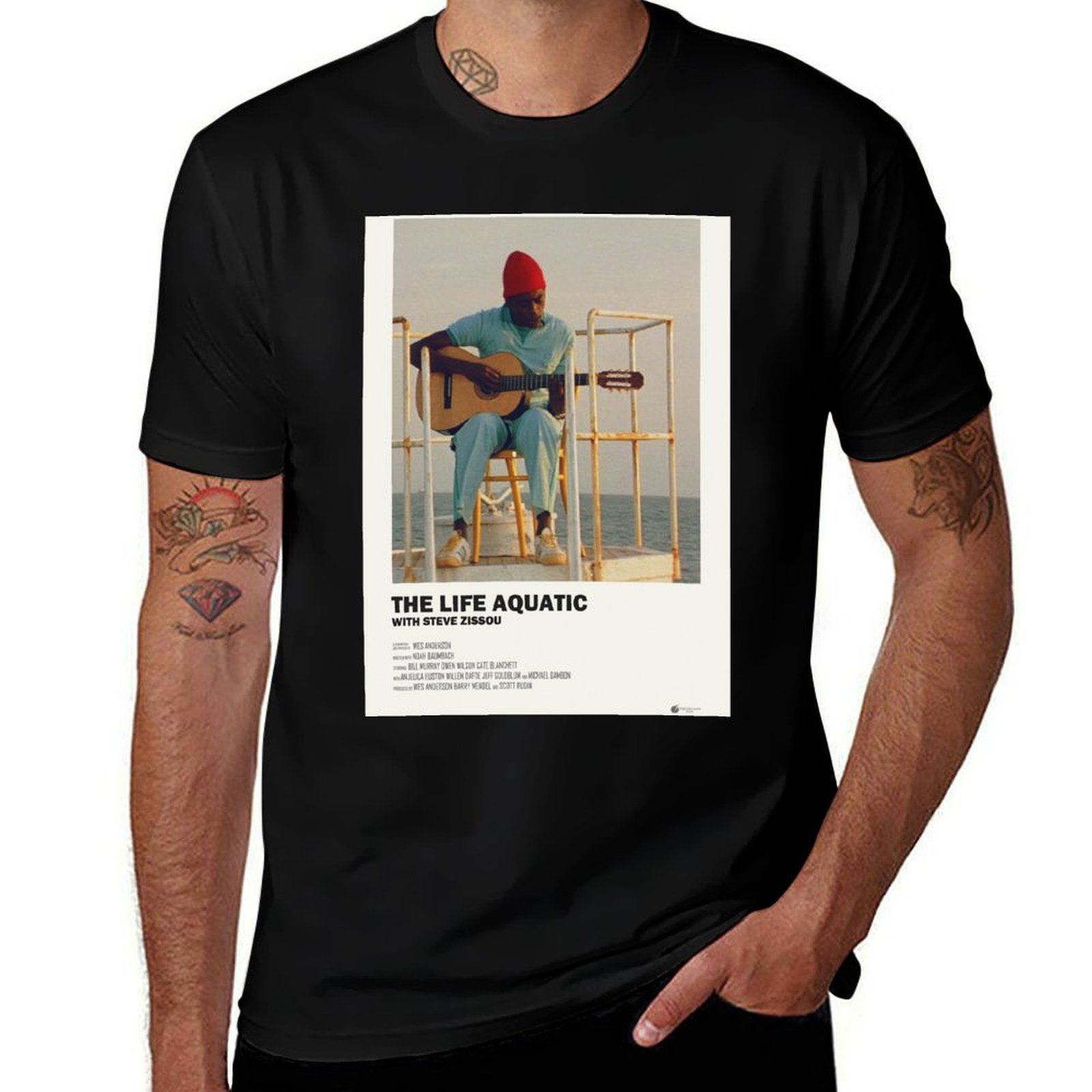 The Life Aquatic Poster T-Shir - огляд і ціна Aquatic Sports Poster